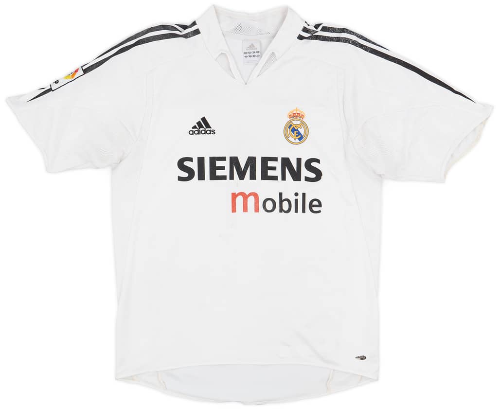 2004-05 Real Madrid Home Shirt - 5/10 - (M)