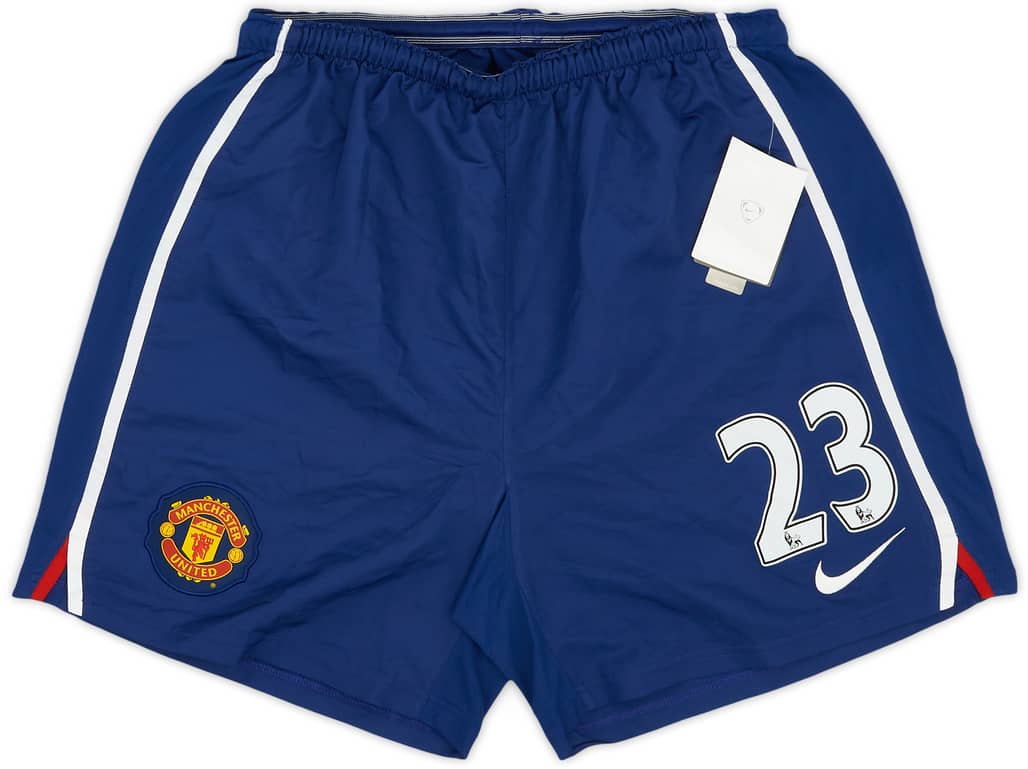 2008-09 Manchester United Away Shorts #23 (Evans) (L)