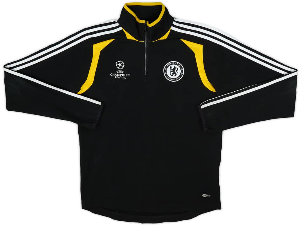 2008-09 Chelsea adidas CL 1/4 Zip Drill Top - 7/10 - (M)
