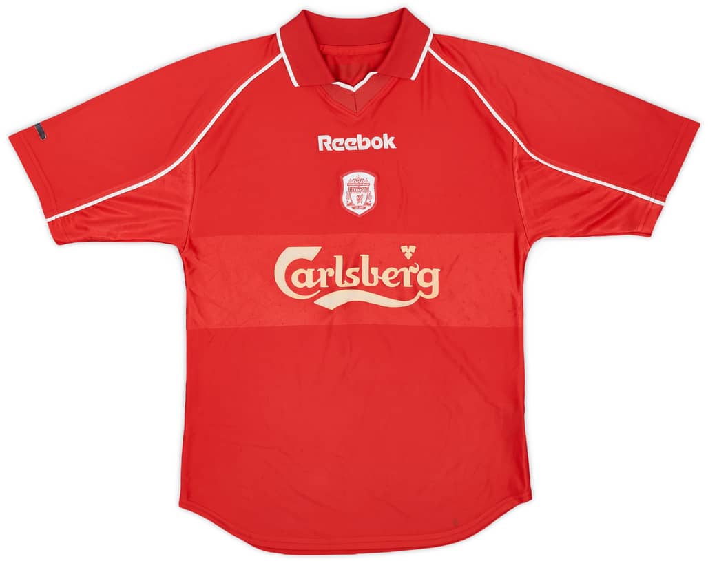 2000-02 Liverpool Home Shirt - 6/10 - (XL.Boys)