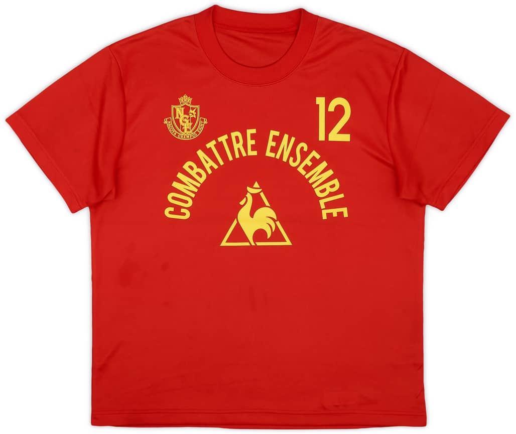 2010s Nagoya Grampus Eight Le Coq Sportif Training Shirt #12 - 8/10 - (M)
