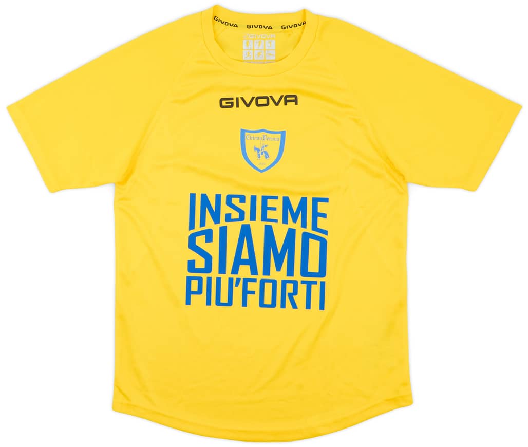 2017-18 Chievo Verona Givova Training Shirt - 9/10 - (S)