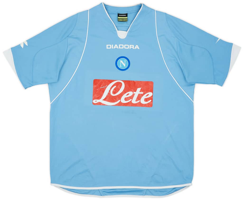 2007-08 Napoli Home Shirt - 5/10 - (L)