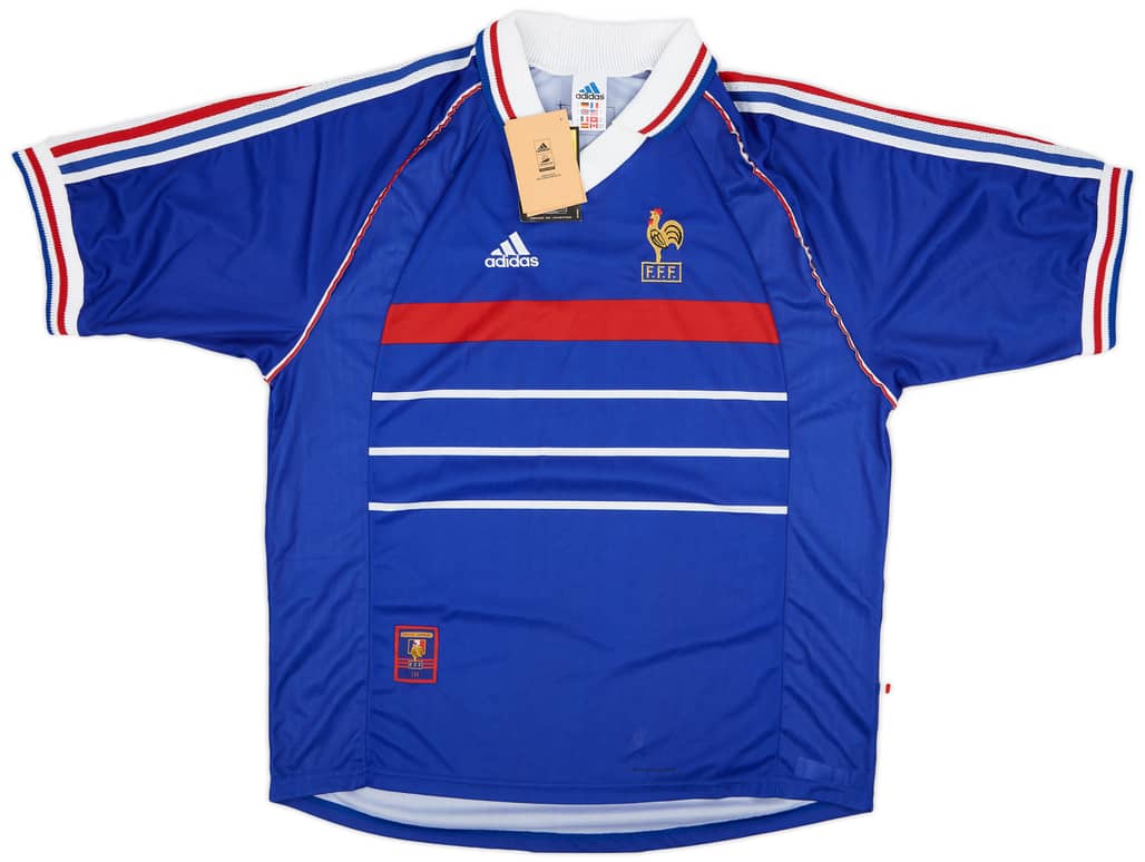 1998-00 France Home Shirt (XL)