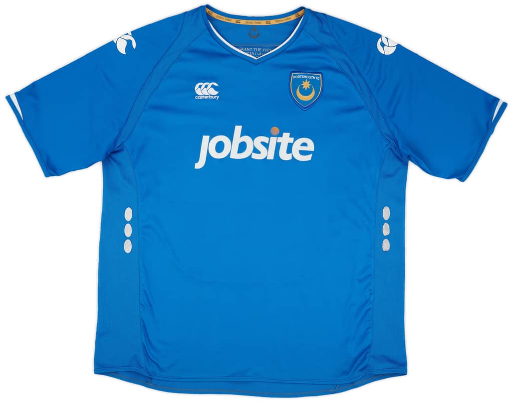 2009-10 Portsmouth Home Shirt - 6/10 - (XXL)