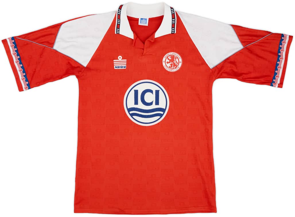 1992-94 Middlesbrough Home Shirt - 6/10 - (S)