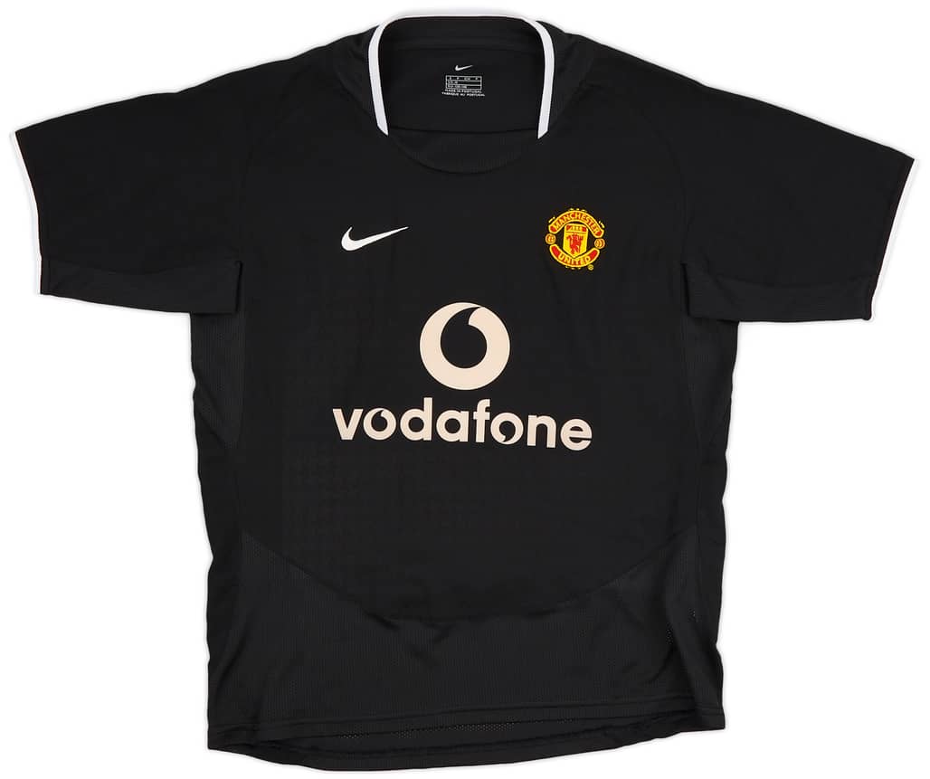 2003-05 Manchester United Away Shirt - 9/10 - (S.Boys)
