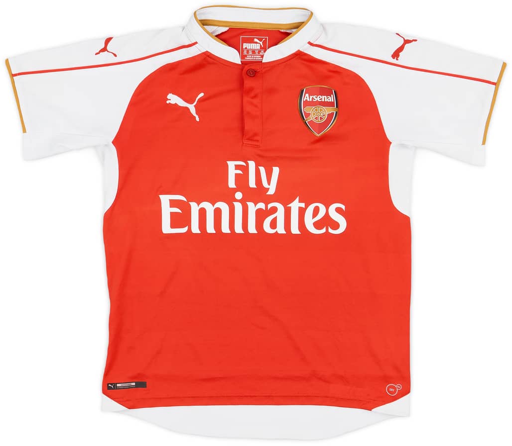 2015-16 Arsenal Home Shirt - 6/10 - (XL.Boys)