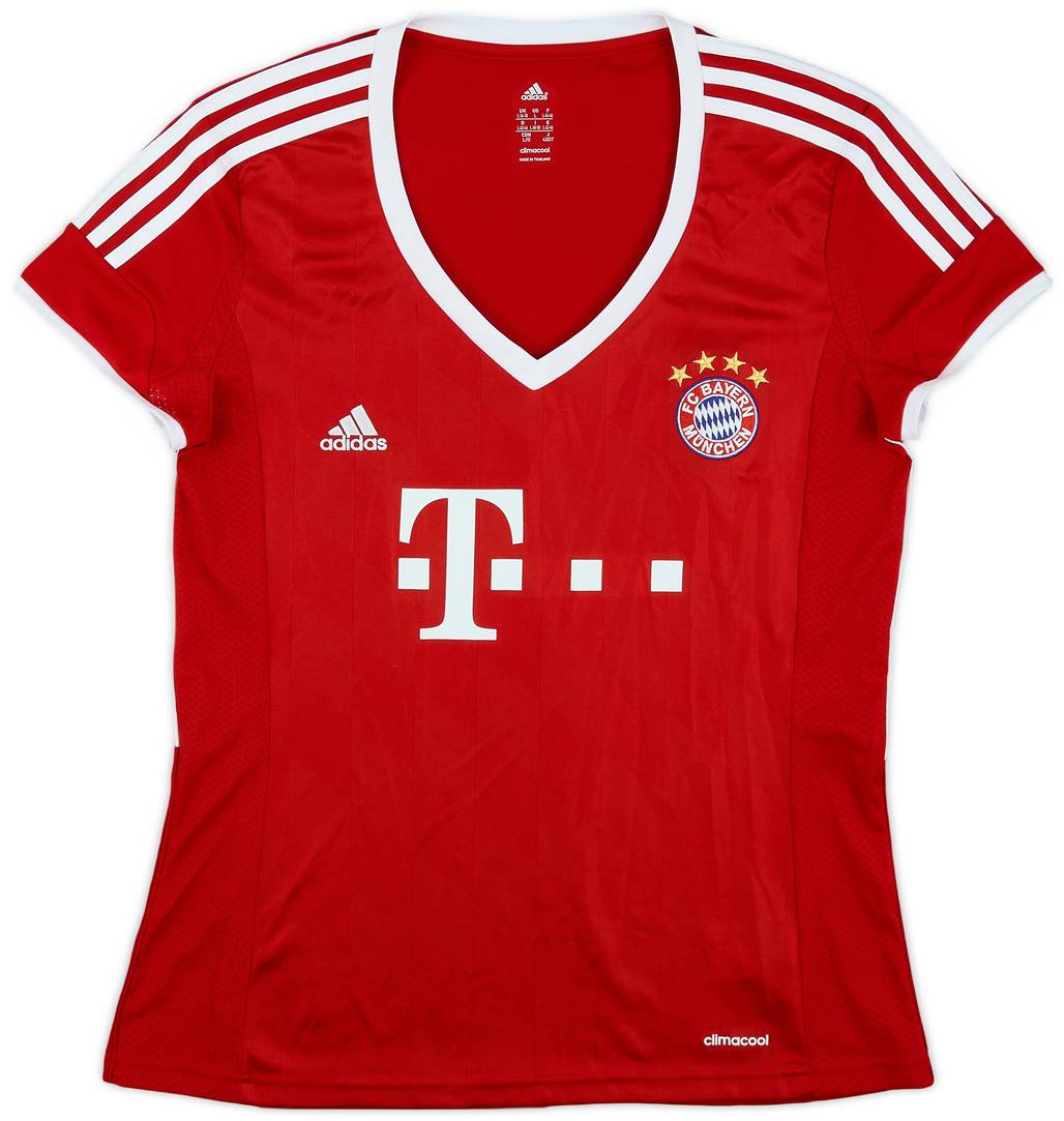 2013-14 Bayern Munich Home Shirt - 9/10 - (Women's L)
