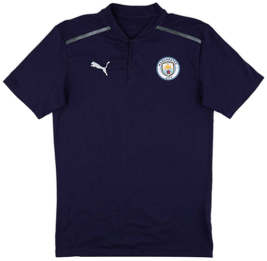 2021-22 Manchester City Puma Polo Shirt - 8/10 - (M)