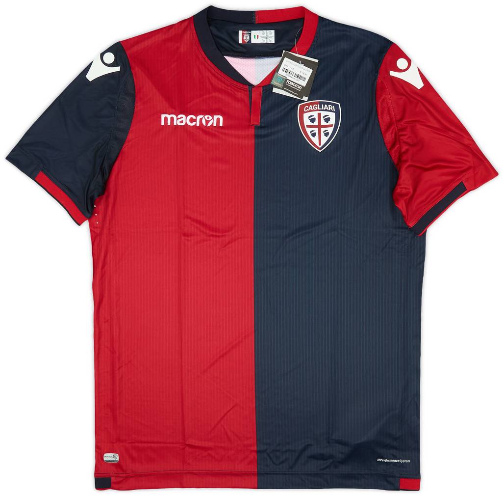 2017-18 Cagliari Home Shirt (XXL)