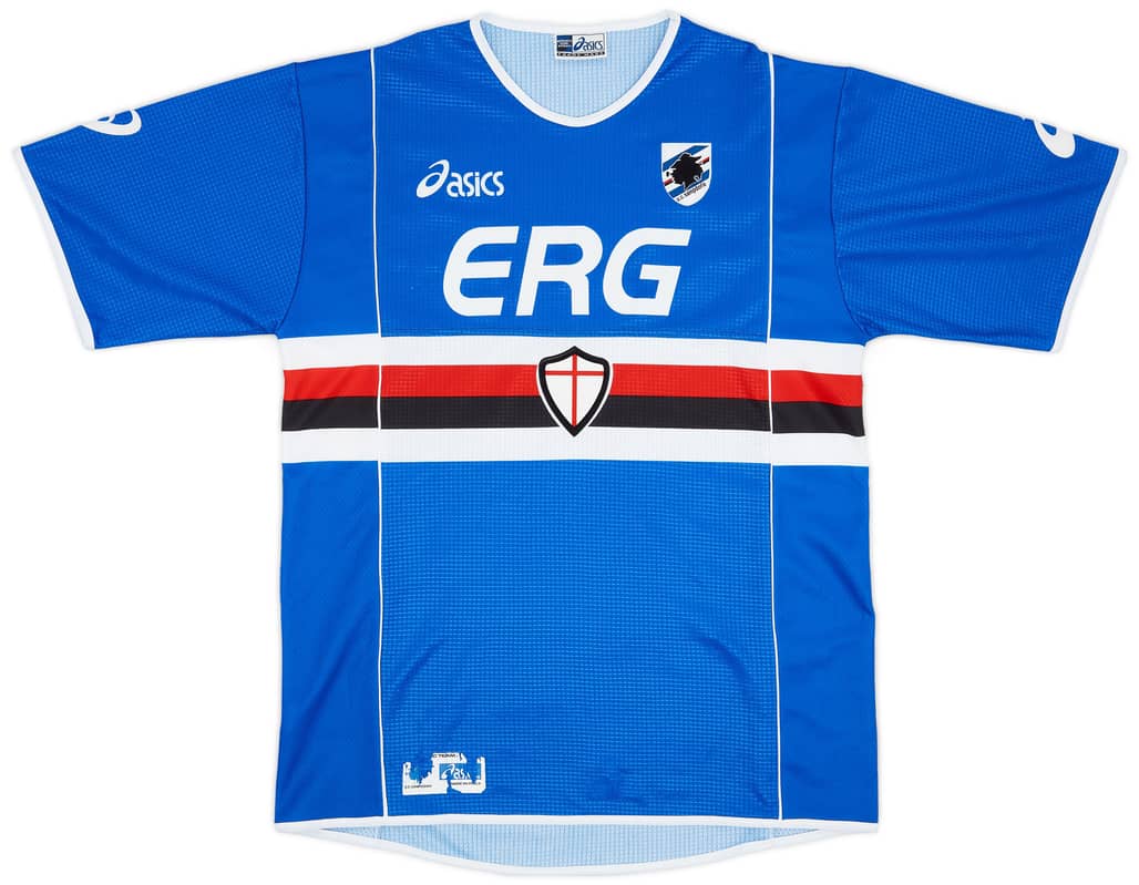 2002-03 Sampdoria Home Shirt - 8/10 - (XL)