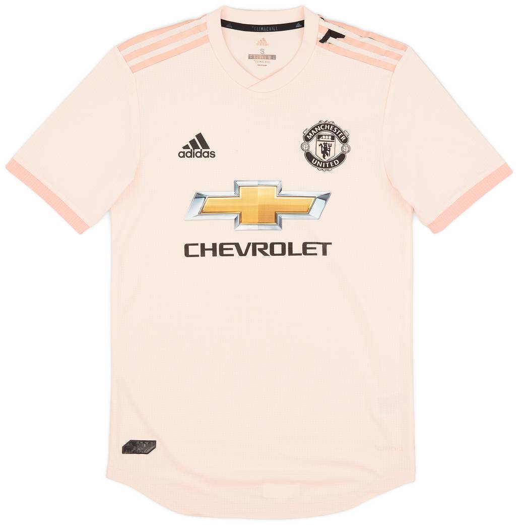  2018-19 Manchester United Authentic Away Shirt - 5/10 - (S)