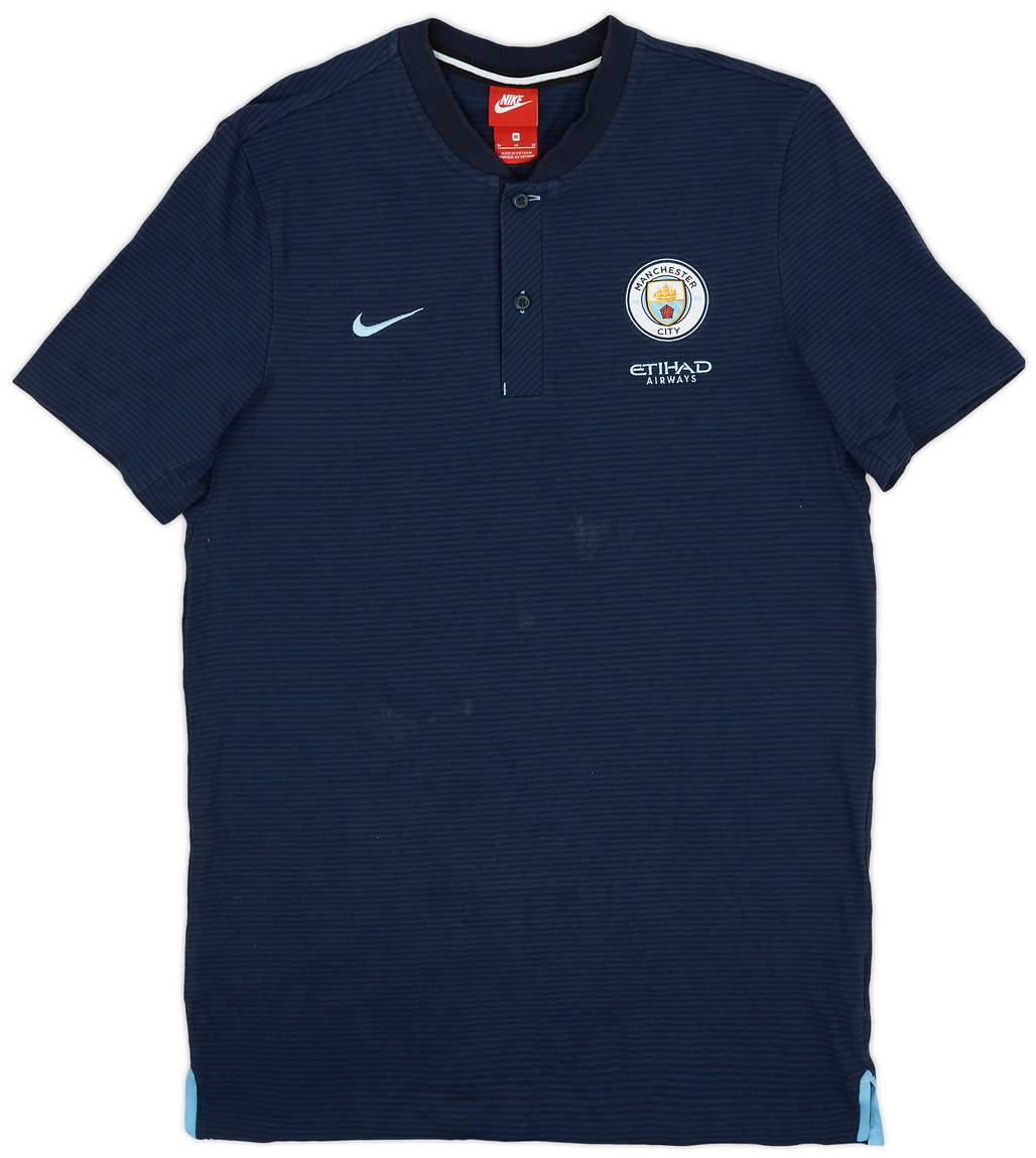 2017-18 Manchester City Nike Polo Shirt - 6/10 - (M)