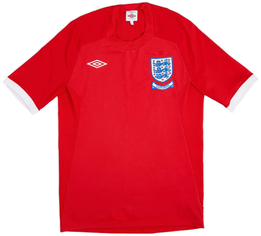 2010-11 England 'South Africa' Away Shirt - 8/10 - (S/M)