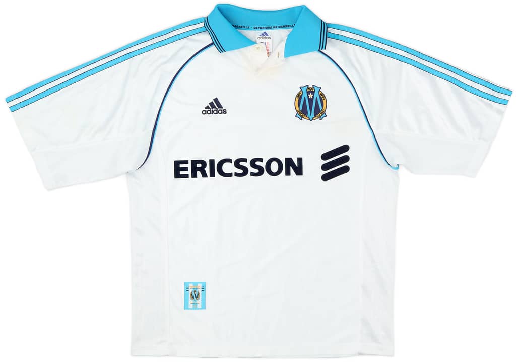 1998-99 Olympique Marseille Home Shirt - 7/10 - (M) 1998-99 Olympique Marseille Home Shirt - 7/10 - (M)