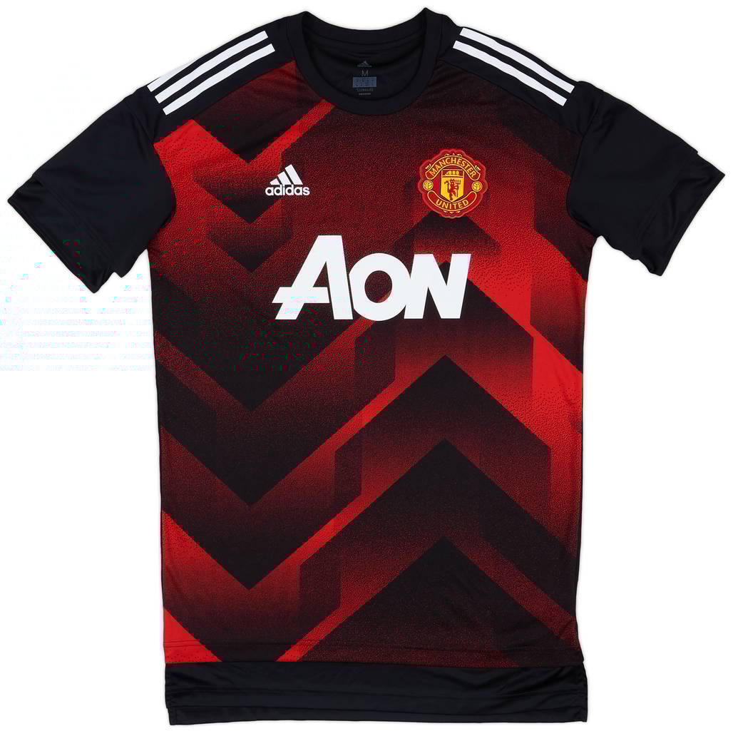2017-18 Manchester United adidas Training Shirt - 9/10 - (M)