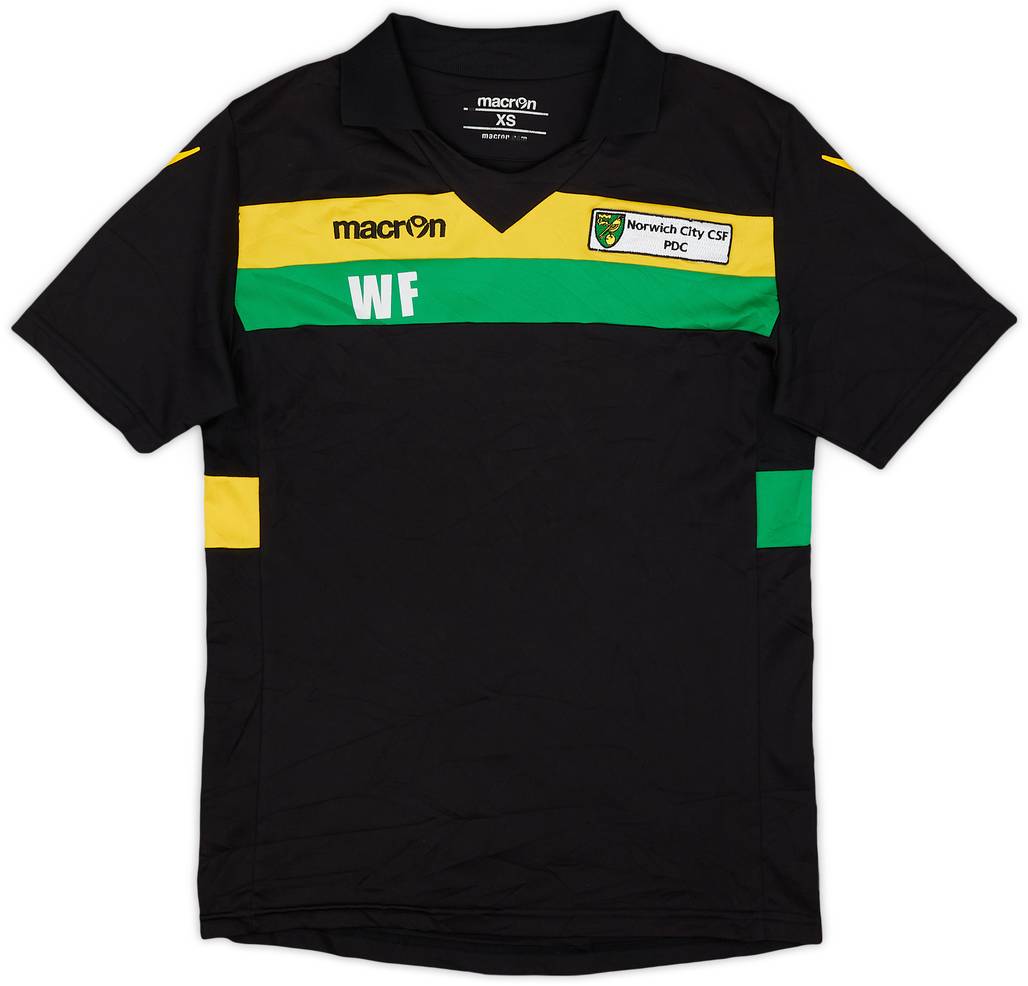 2010-11 Norwich City Community Staff Macron Polo Shirt - 9/10 - (XS)