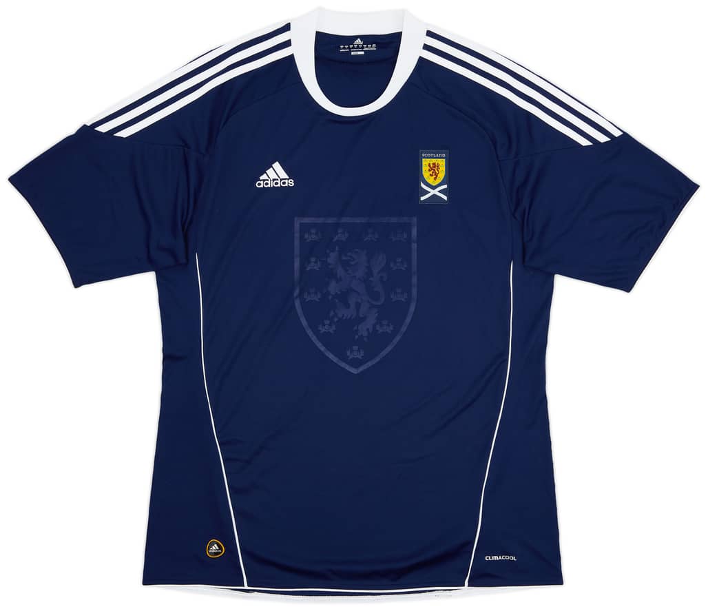 2010-11 Scotland Home Shirt - 8/10 - (XL)
