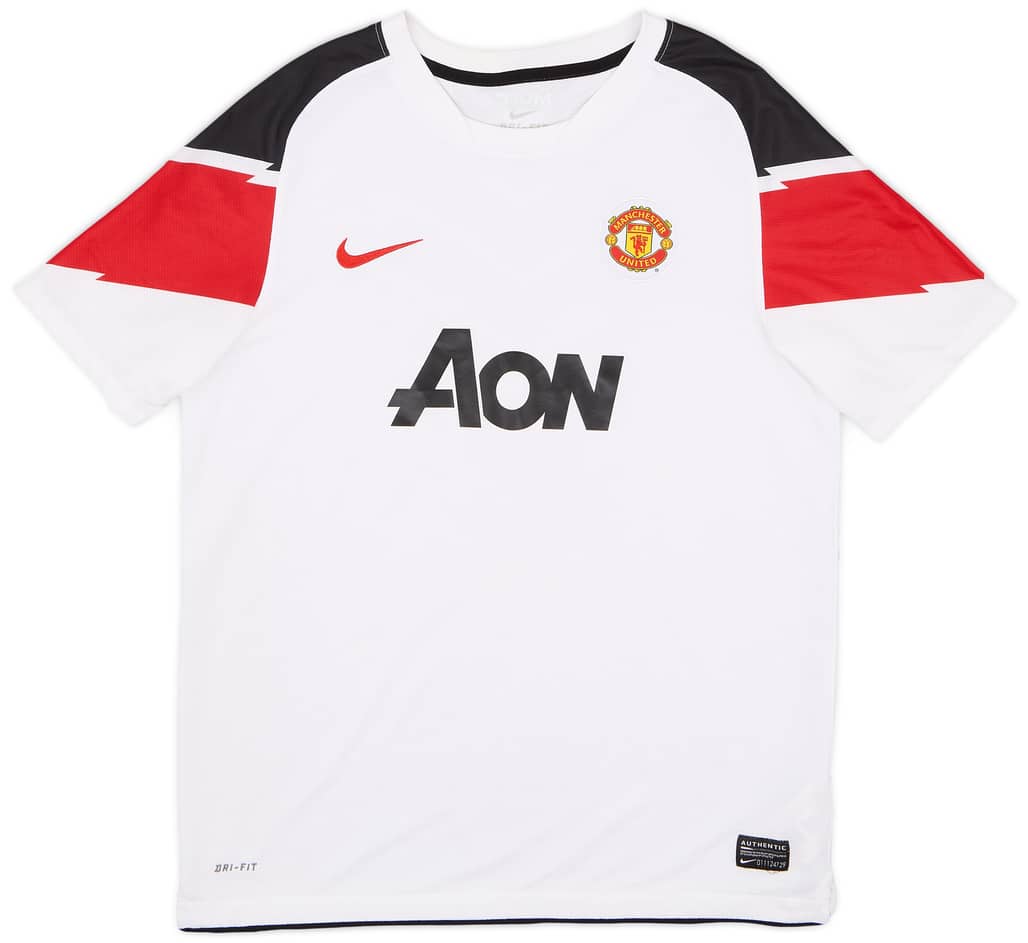 2010-12 Manchester United Away Shirt - 9/10 - (XL.Boys)