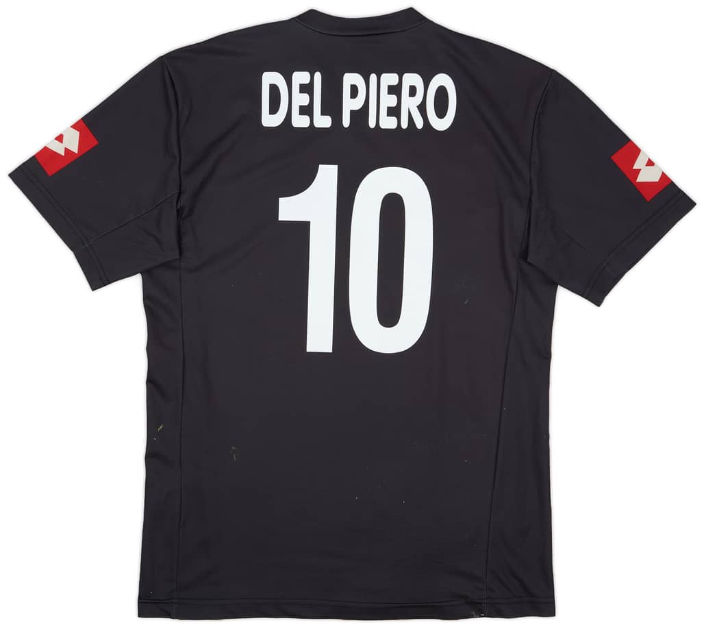 2001-02 Juventus Away Shirt Del Piero #10 - 6/10 - (L)