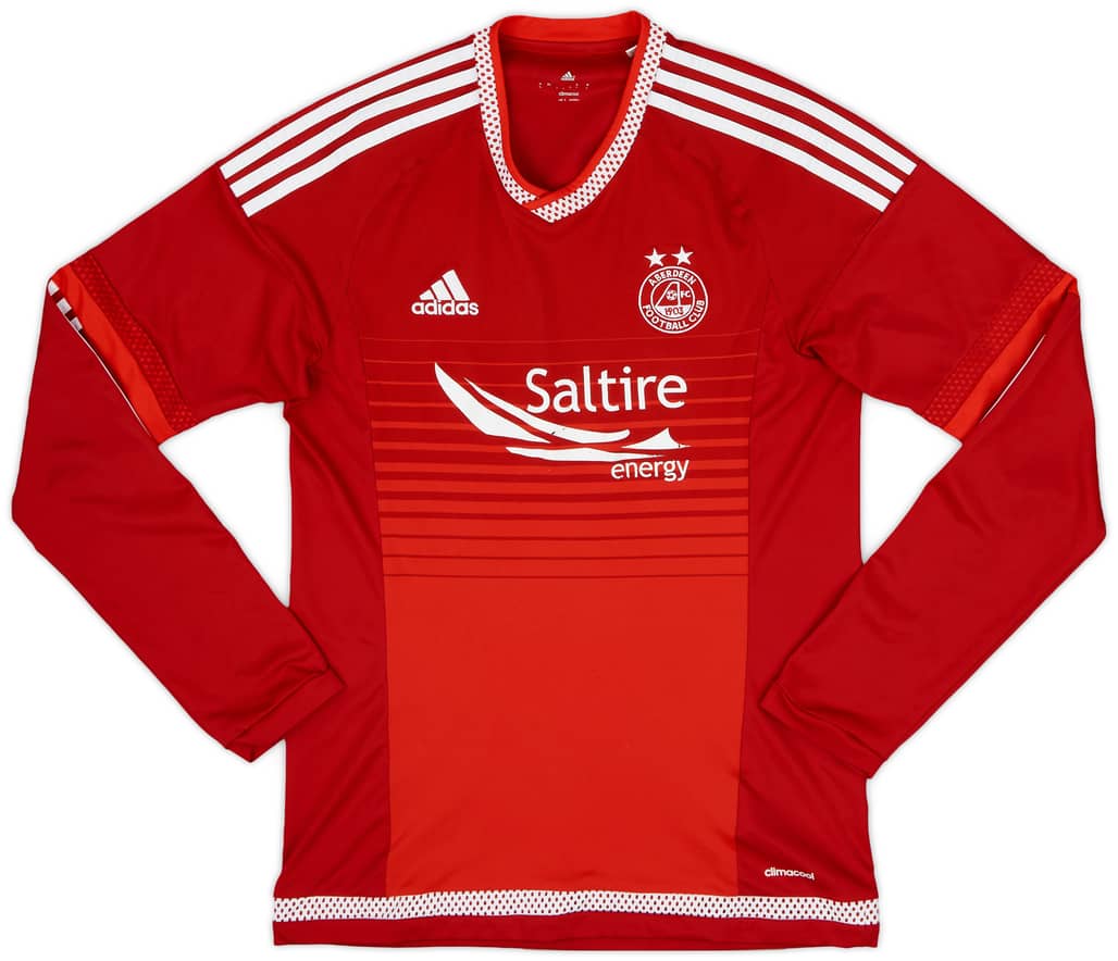 2015-16 Aberdeen Home L/S Shirt - 7/10 - (S)