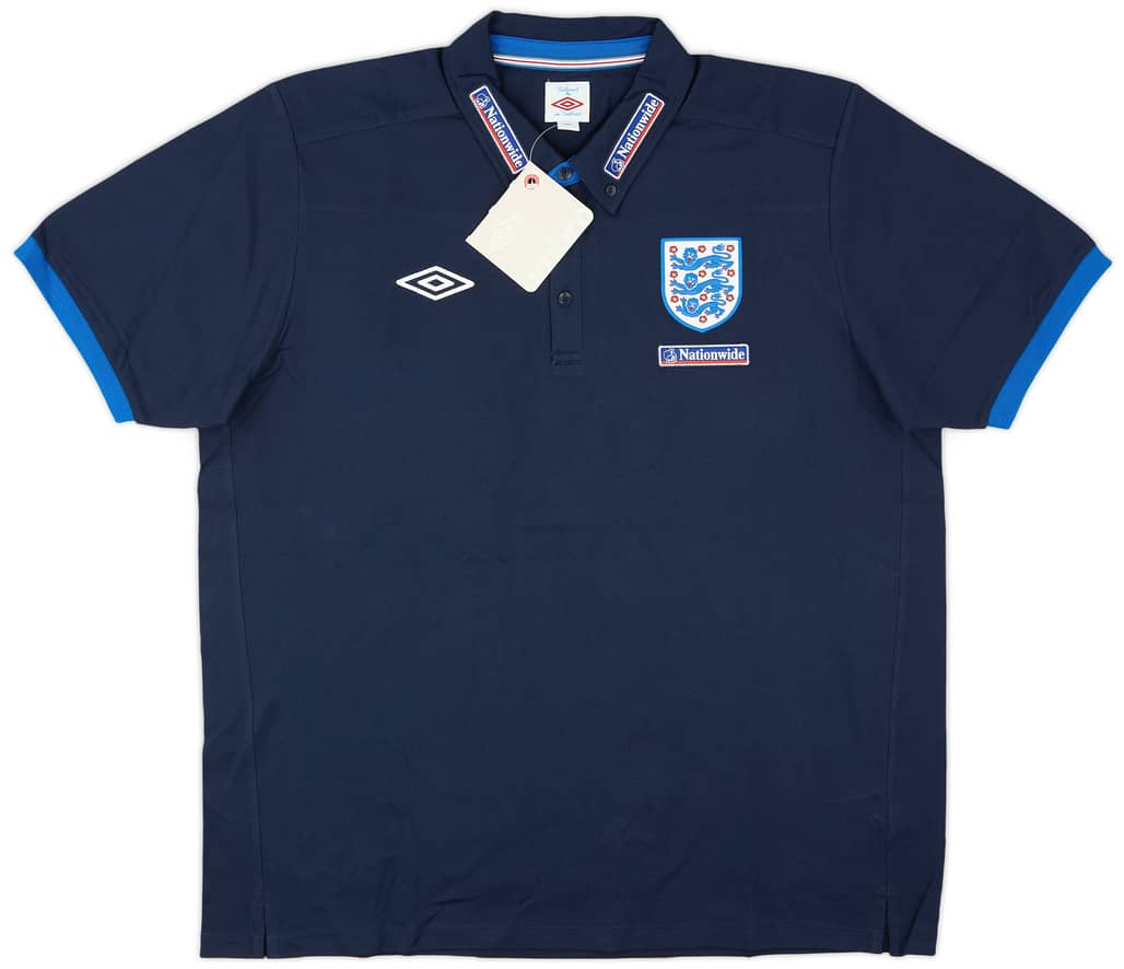 2010-11 England Umbro Polo Shirt (XXL)