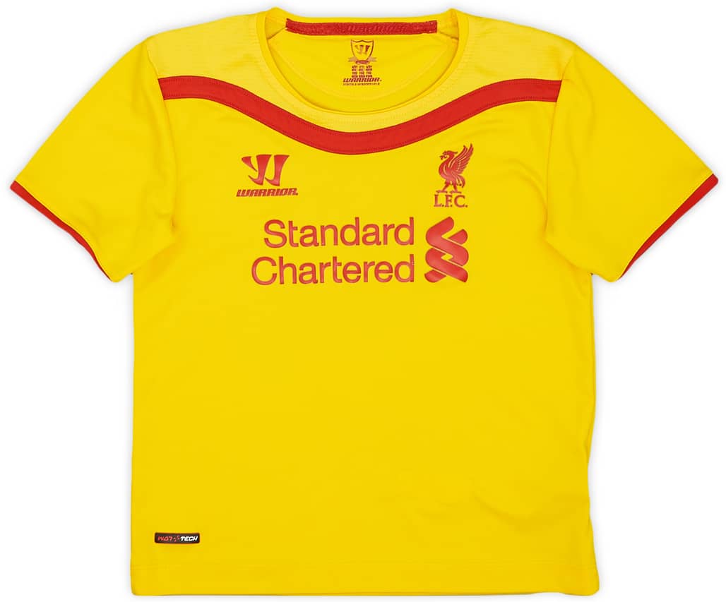 2014-15 Liverpool Away Shirt - 8/10 - (4-5Y)