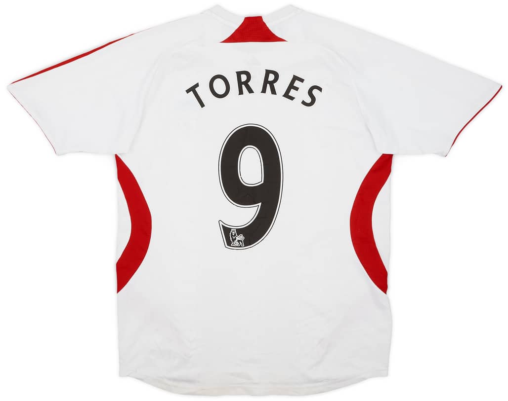 2007-08 Liverpool Away Shirt Torres #9 - 5/10 - (L.Boys)