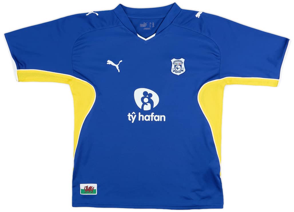 2009-10 Cardiff Home Shirt - 9/10 - (XL.Boys)