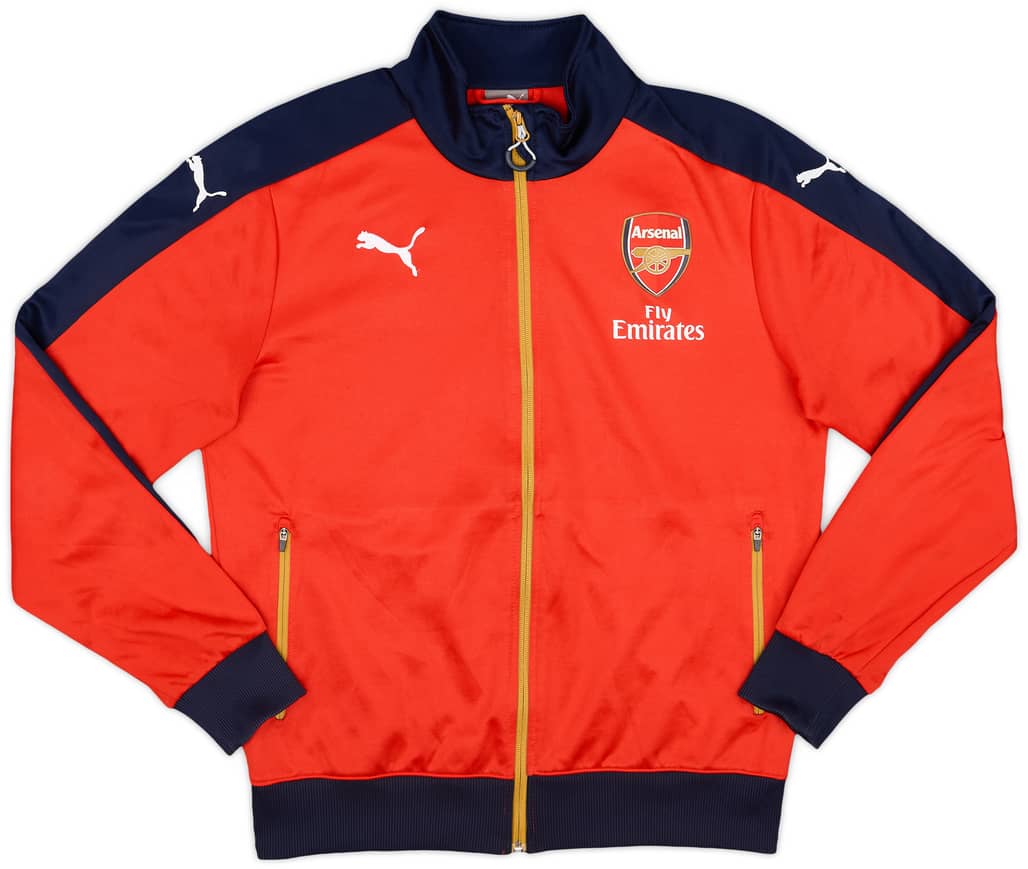 2014-15 Arsenal Puma Track Jacket - 8/10 - (M)