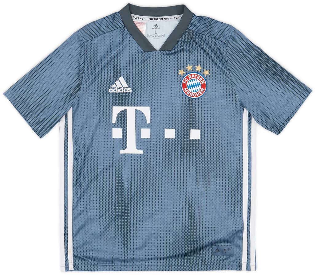 2018-19 Bayern Munich Third Shirt - 7/10 - (L.Boys)
