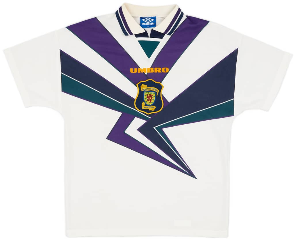 1995-96 Scotland Away Shirt - 8/10 - (M)