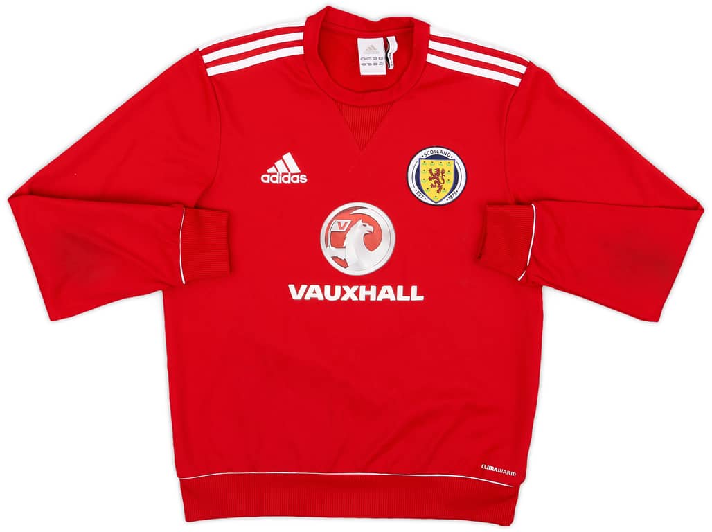 2011-12 Scotland adidas Sweat Top - 8/10 - (S)