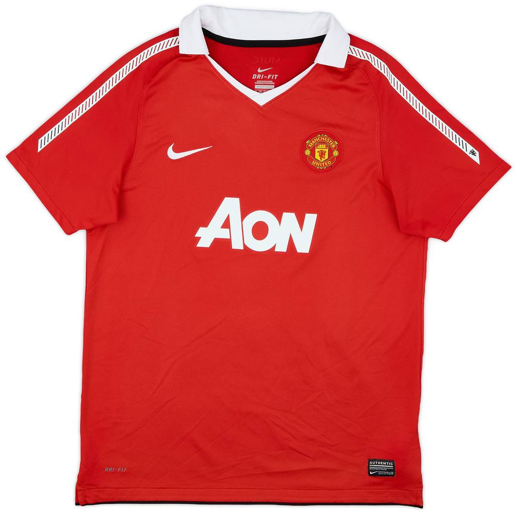 2010-11 Manchester United Home Shirt - 9/10 - (XL.Boys)