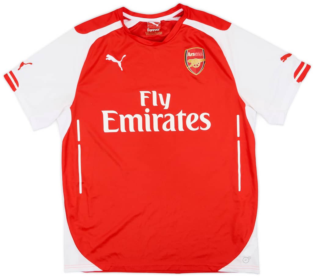 2014-15 Arsenal Home Shirt - 4/10 - (L)
