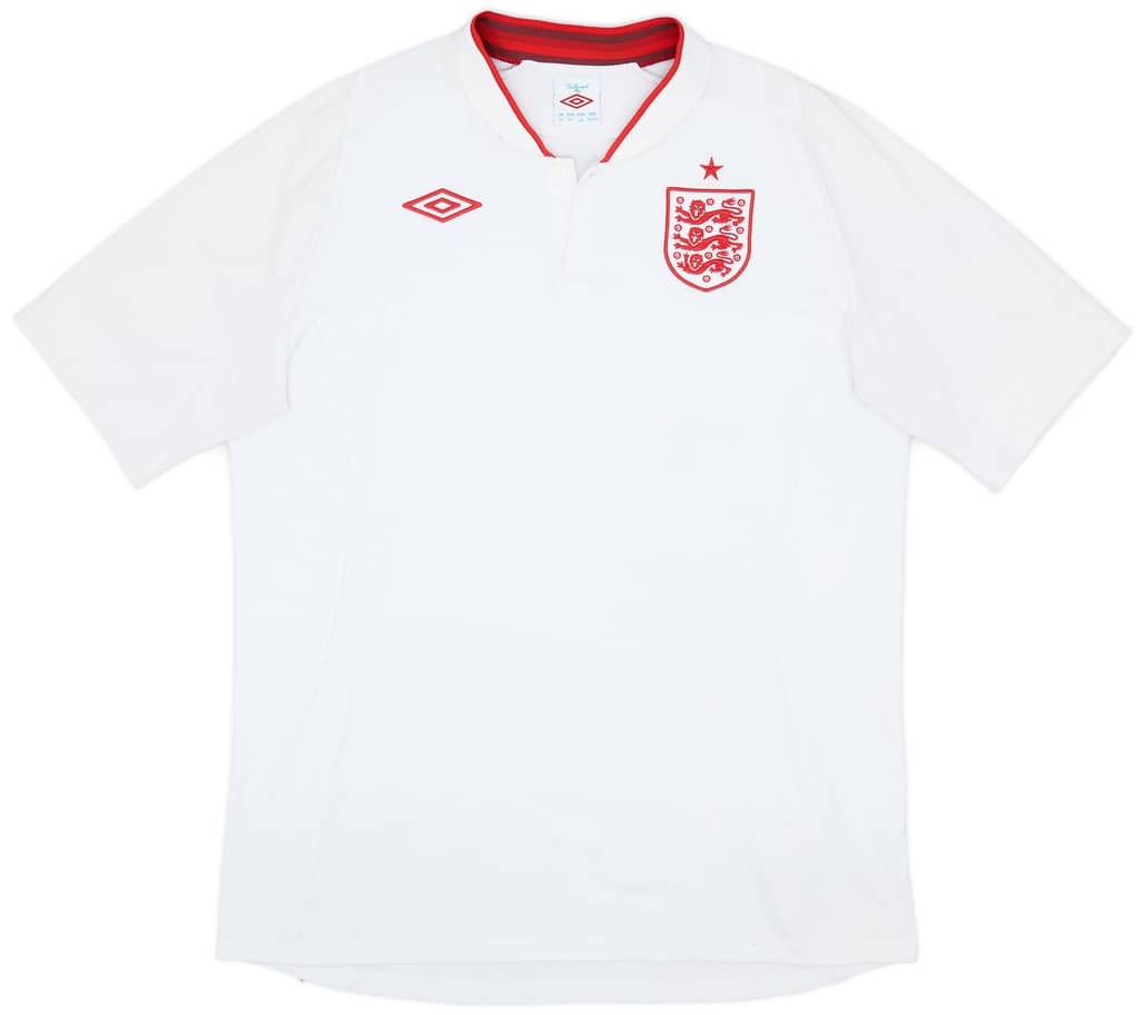 2012-13 England Home Shirt - 9/10 - (L)