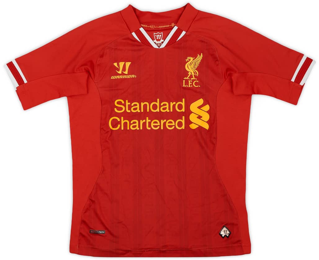 2013-14 Liverpool Home Shirt - 6/10 - (S.Boys)