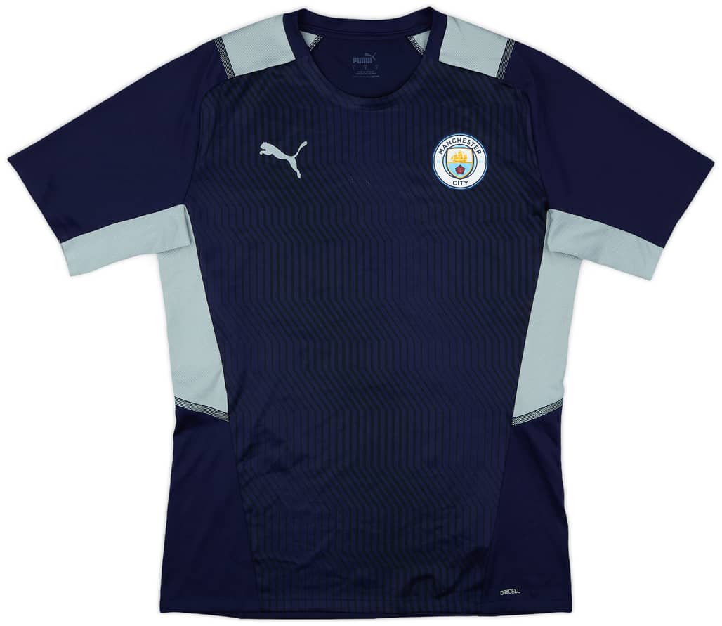 2021-22 Manchester City Puma Training Shirt - 9/10 - (L)