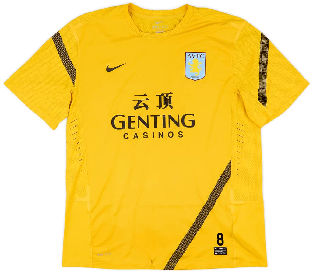 2011-12 Aston Villa Nike Player Issue Training Shirt #8 - 5/10 - (XL)