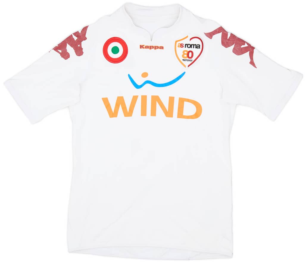 2007-08 Roma Away Shirt - 6/10 - (S)
