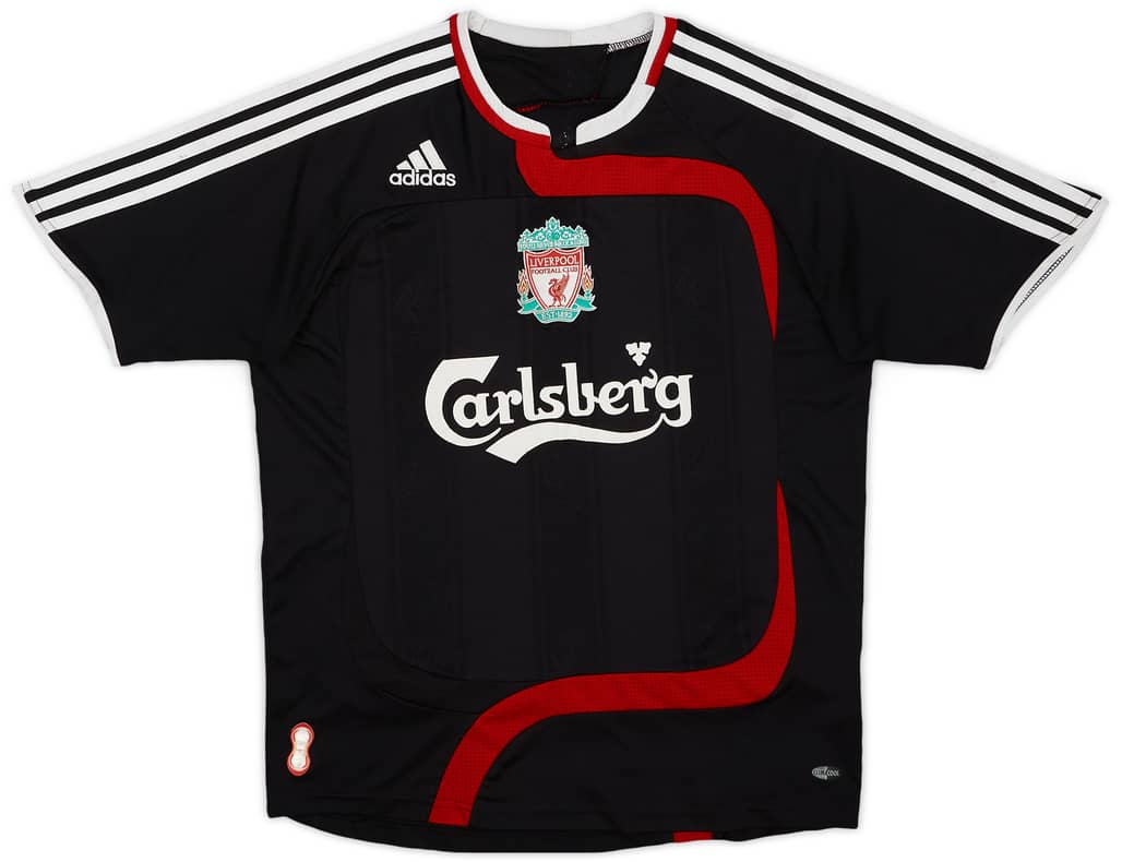 2007-08 Liverpool Third Shirt - 6/10 - (L.Boys)