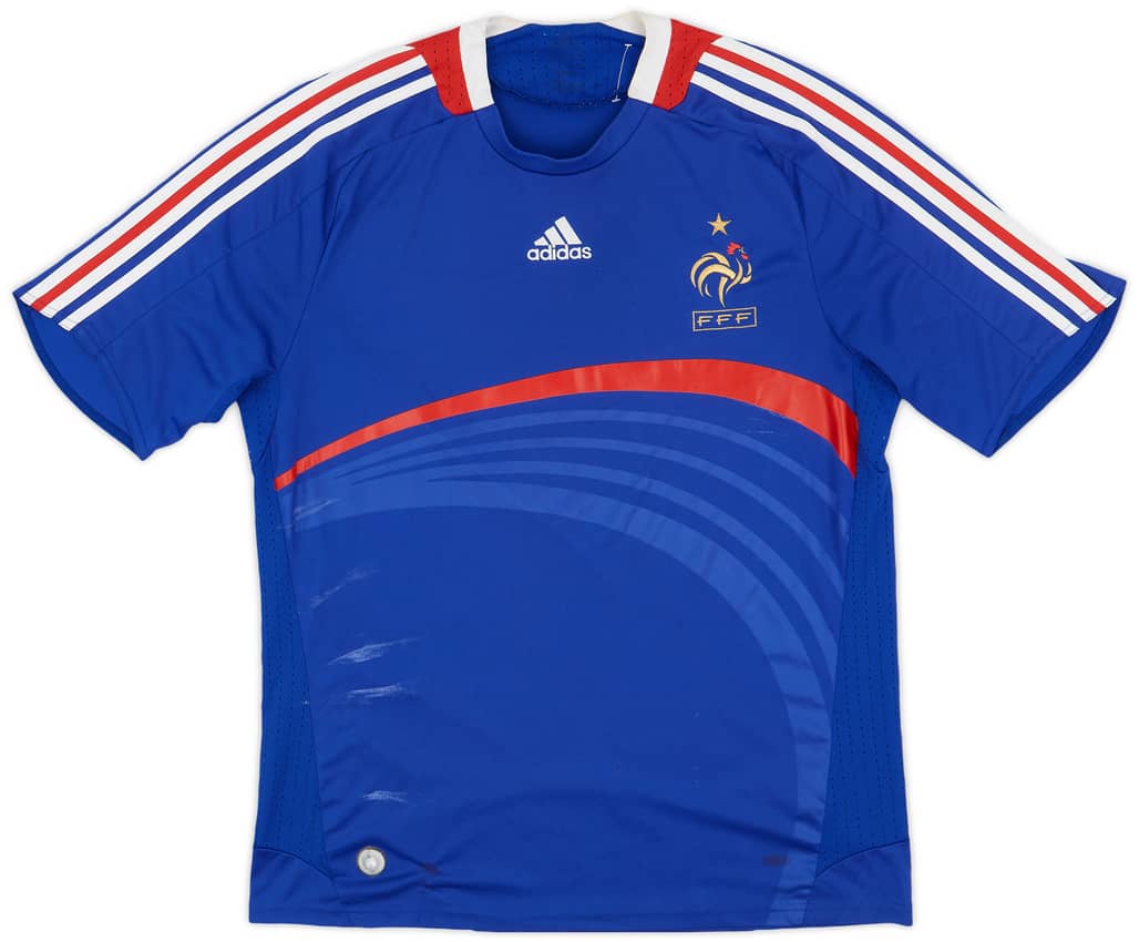2007-08 France Home Shirt - 5/10 - (L)