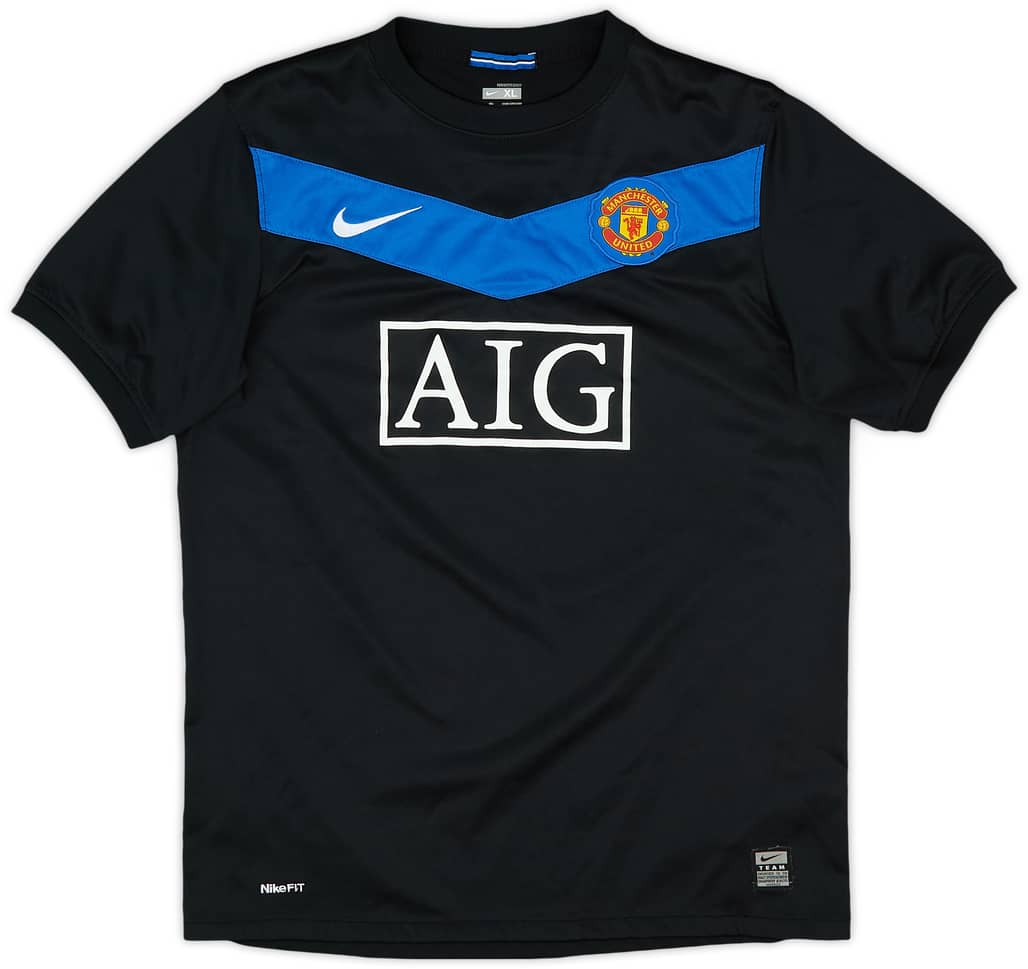 2009-10 Manchester United Away Shirt - 7/10 - (XL.Boys)