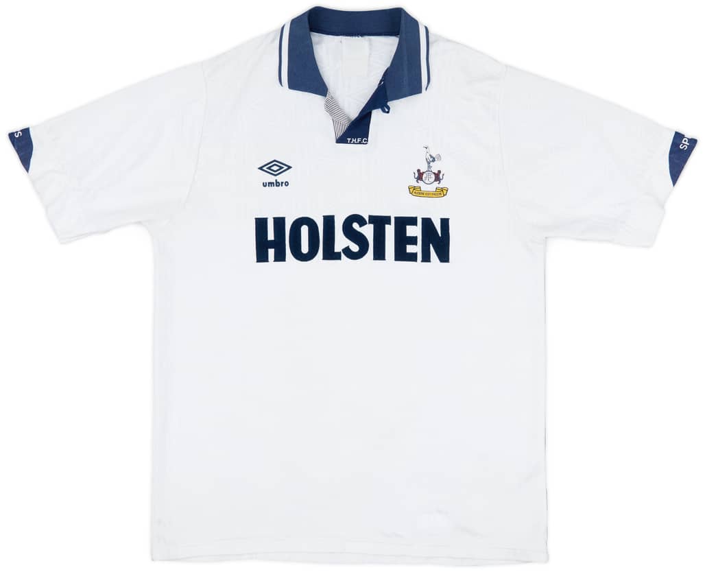 1991-93 Tottenham Home Shirt - 5/10 - (M)