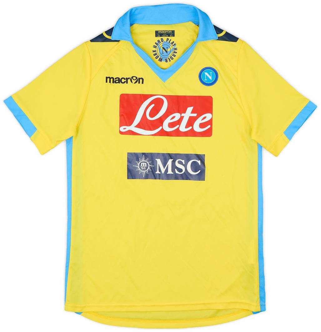 2011-12 Napoli Third Shirt - 9/10 - (M.Boys)