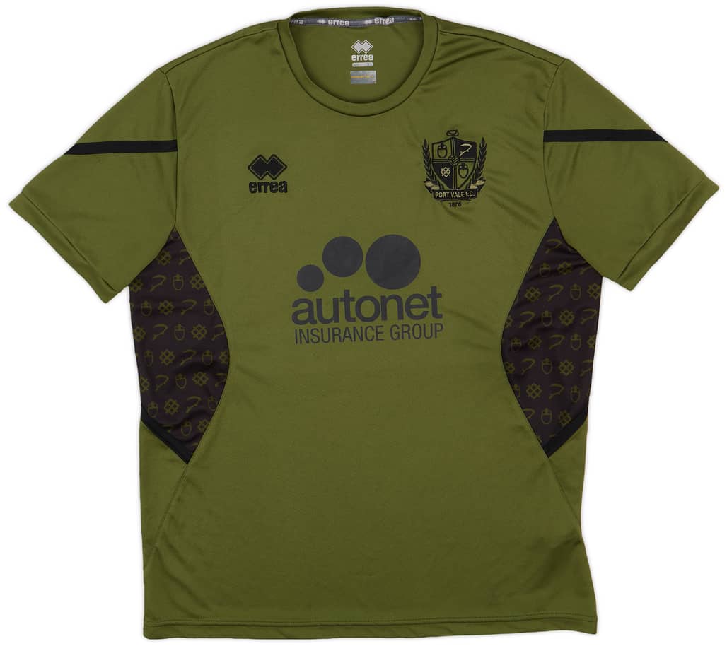 2020-21 Port Vale Errea Training Shirt - 8/10 - (XL)
