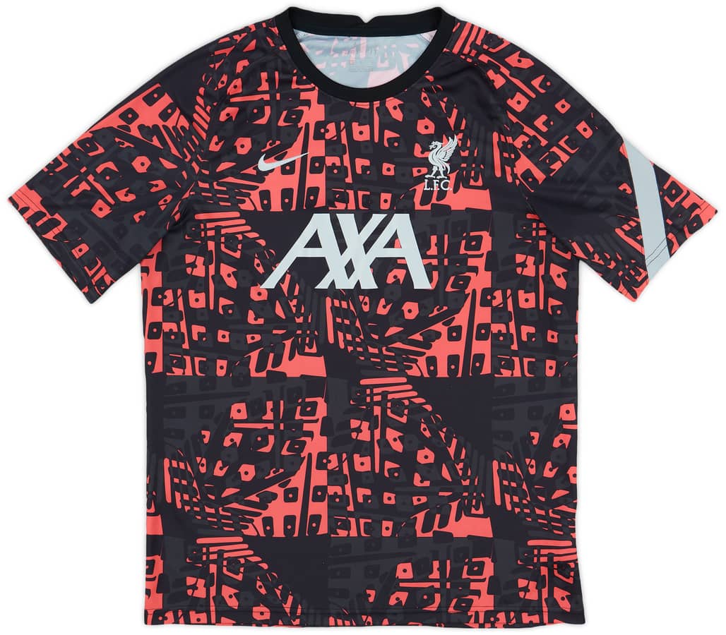 2020-21 Liverpool Nike Pre-Match Training Shirt - 8/10 - (L)