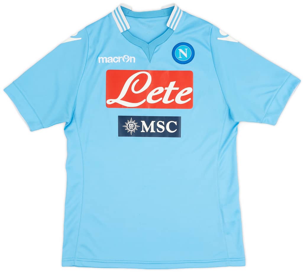 2013-14 Napoli Home Shirt - 9/10 - (S)