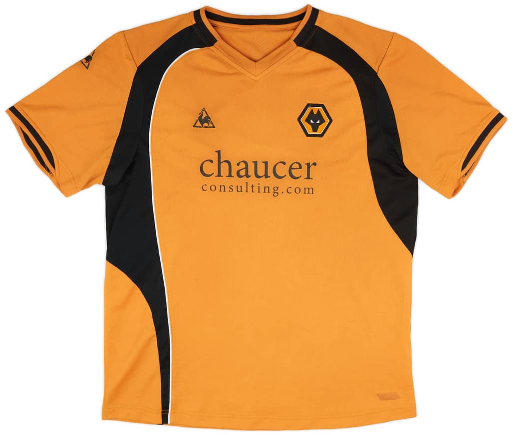 2008-09 Wolves Home Shirt - 7/10 - (L)